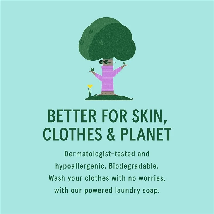 eco environmental stain removing laundry soap